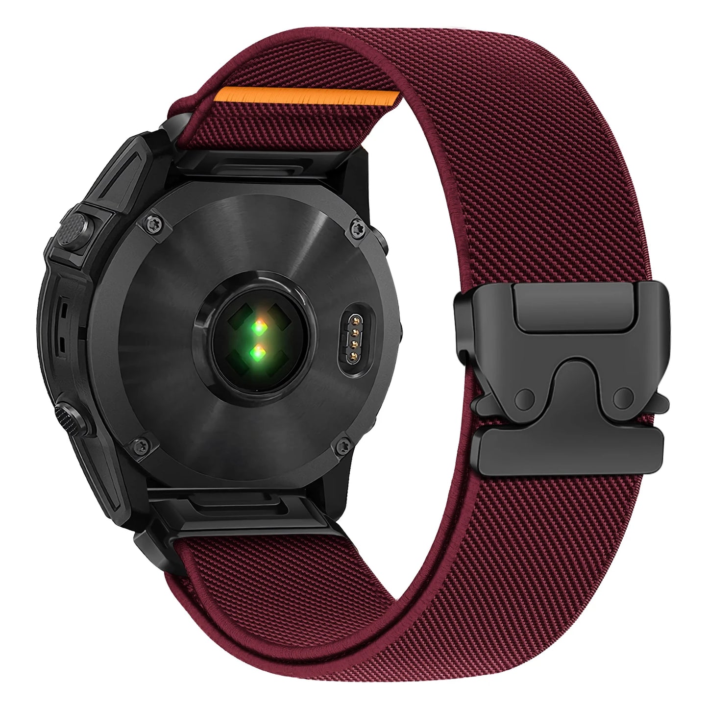 22mm QuickFit Nylon Strap for Garmin Fenix 8 7 6 5 Series, Venu 3, Tactix 7 – Parachute Style Replacement Watch Band 47mm
