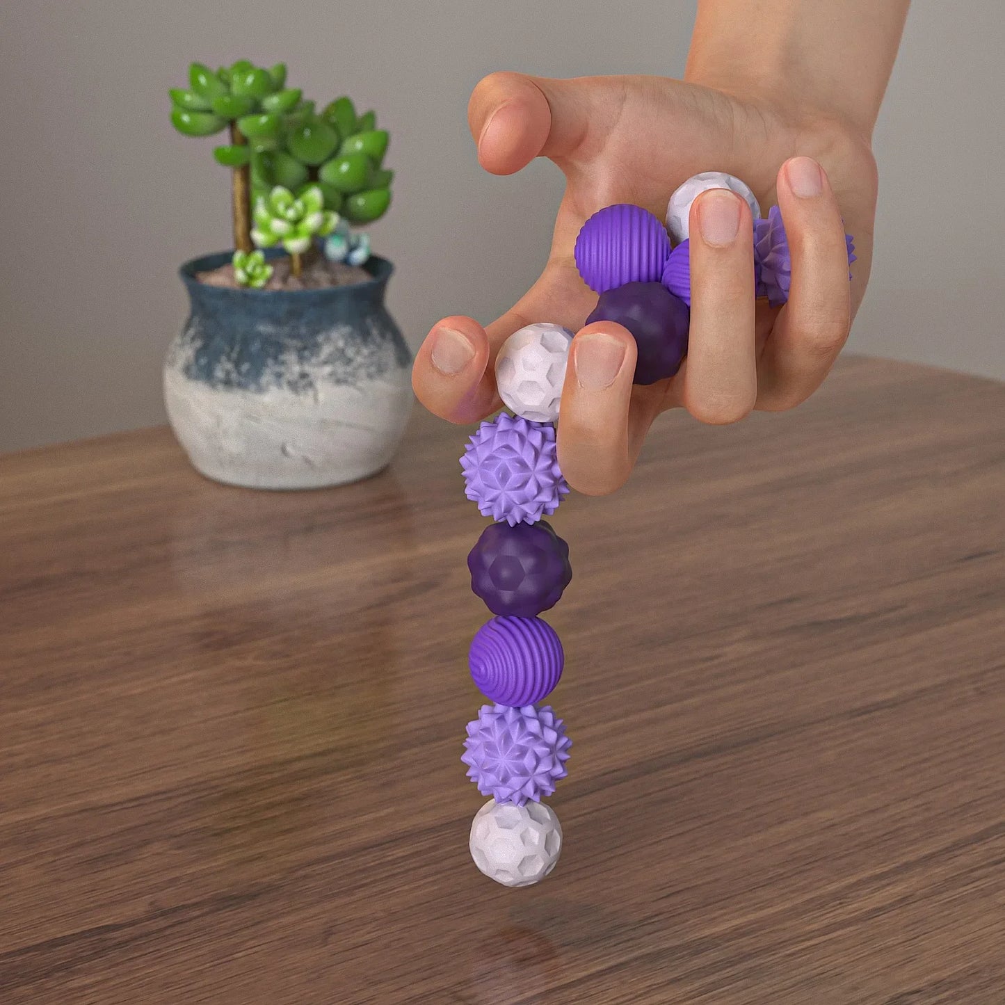 Silicone Magnetic Sensory Fidget Balls – Anxiety Relief Worry Stress Toys for Autism, Kids & Adults Calming Sensory Toy