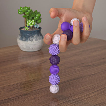 Silicone Magnetic Sensory Fidget Balls – Anxiety Relief Worry Stress Toys for Autism, Kids & Adults Calming Sensory Toy