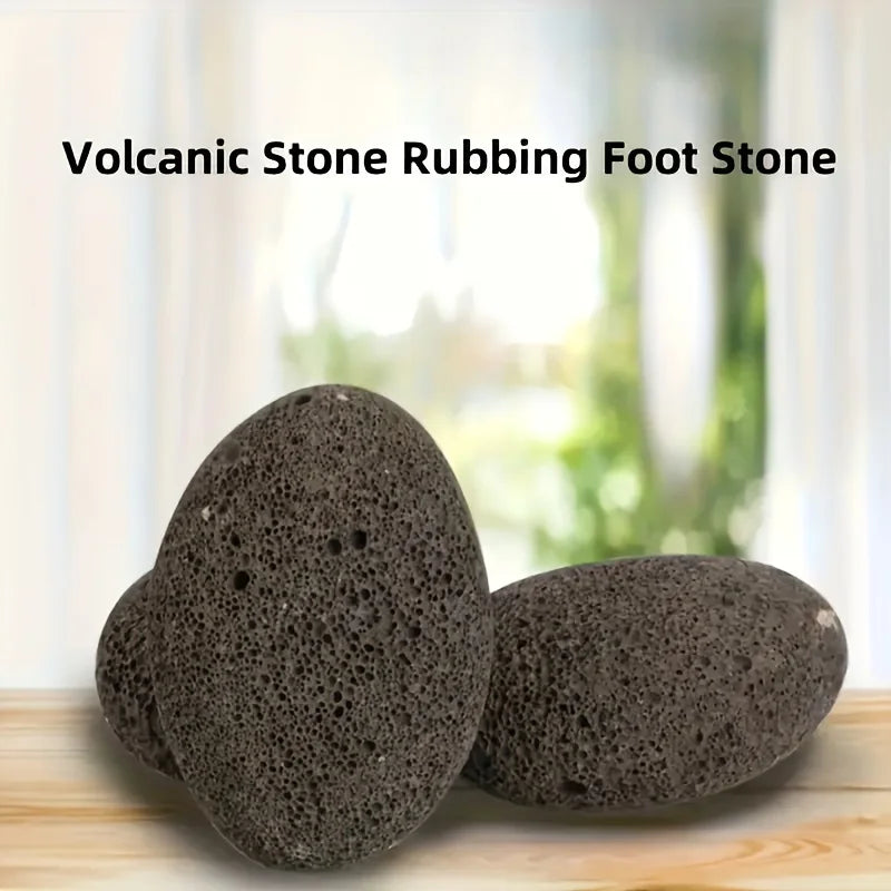 Natural Pumice Stone Foot & Hand File - Unscented Exfoliating Tool for Removing Rough Skin and Smoothing Feet & Hands