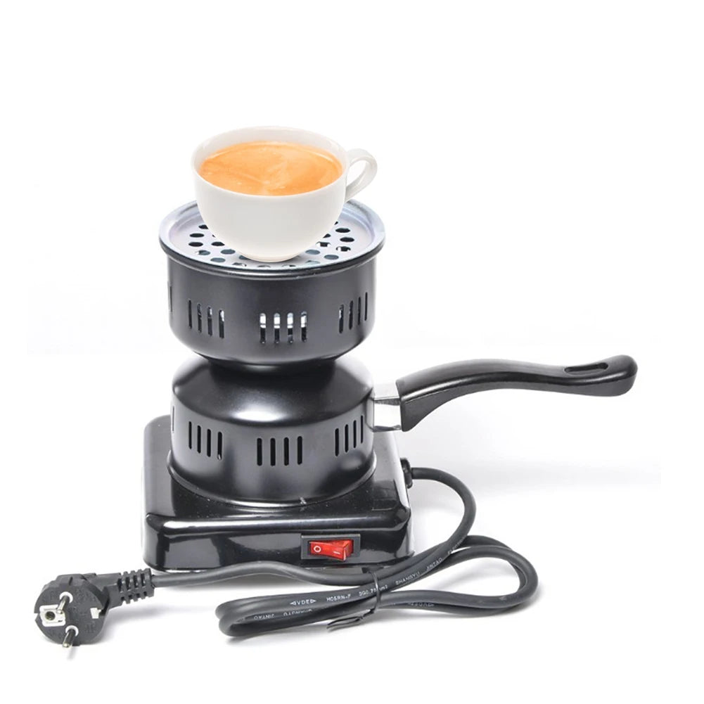 Electric Charcoal Burner Stove – Portable Coal Heater and Shisha Hookah Lighter for BBQ and Party Use