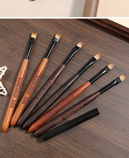 Nail Glue Phototherapy Pen & UV Gel Brush - Professional Acrylic Nail Art Brushes for Painting & Drawing, Manicure Tools