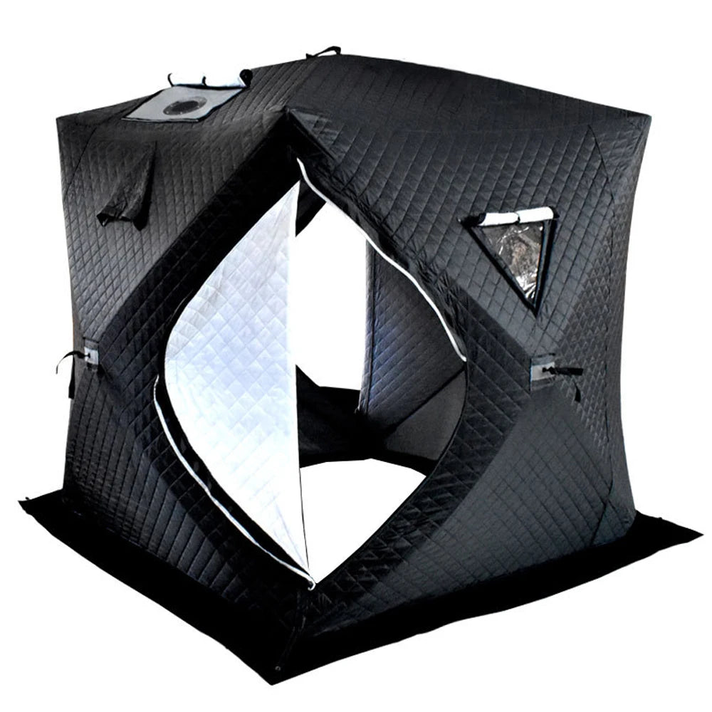 Easy Set-Up Winter Ice Fishing Tent – Portable Waterproof & Windproof Shelter for Ice Fishing