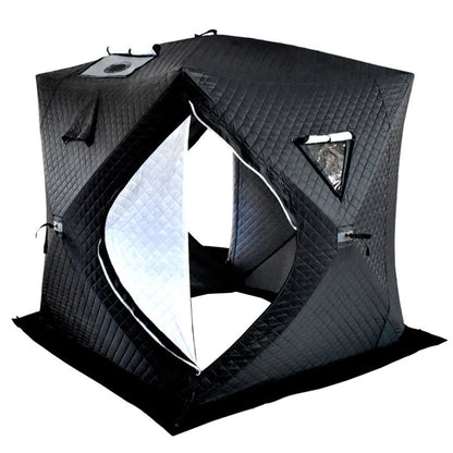 Easy Set-Up Winter Ice Fishing Tent – Portable Waterproof & Windproof Shelter for Ice Fishing