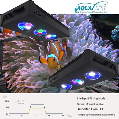 Spectra Nano 029 Aquarium LED Light - 30W Saltwater Reef Lamp with Touch Control for Coral & Fish Tank Lighting