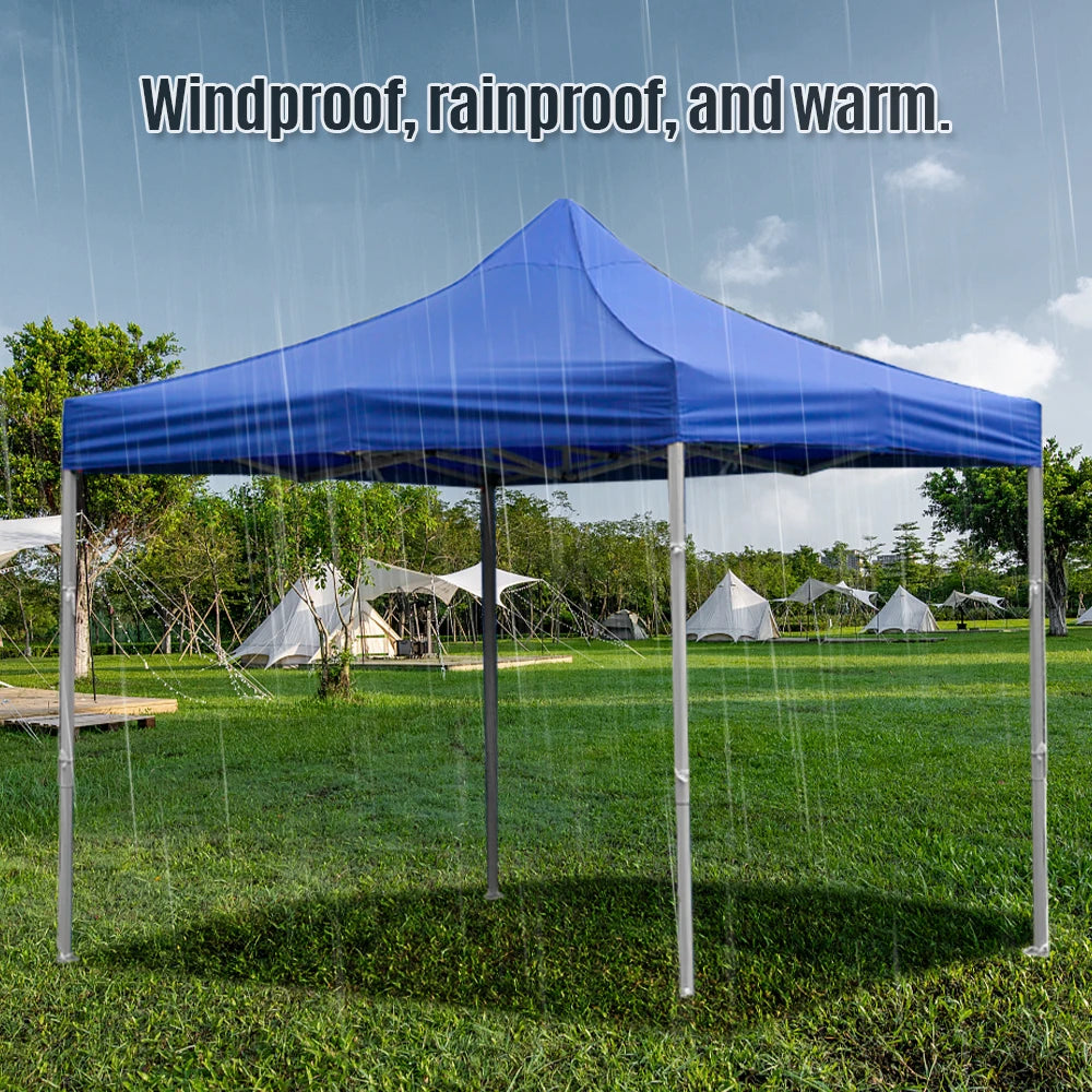 Outdoor Tent Sidewall with Window – Waterproof, Wear-Resistant, UV-Resistant Curtain for Camping Tents