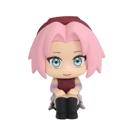 HOT Naruto Anime Q Version Action Figure – Naruto, Kakashi, Sasuke & Itachi Collectible Toy
