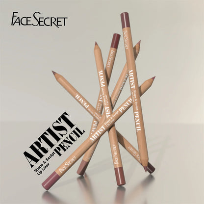 Face Secret Artist Shape Sculpt Lip Liner Set – Weightless, Precise, Super Soft & Blendable Matte Texture