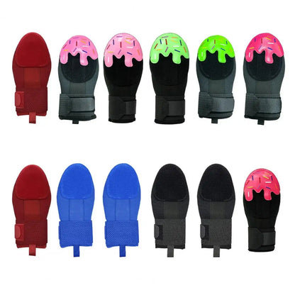 Baseball Sliding Mitt with Adjustable Wrist Compression Strap – Universal Left/Right Hand Glove for Youth & Adults