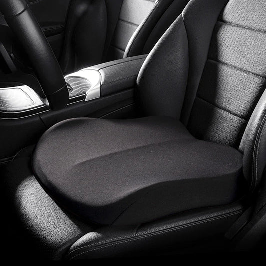 Car Booster Seat Cushion — Heightening, Breathable Portable Seat Pad for Fatigue Relief, Comfortable Driving
