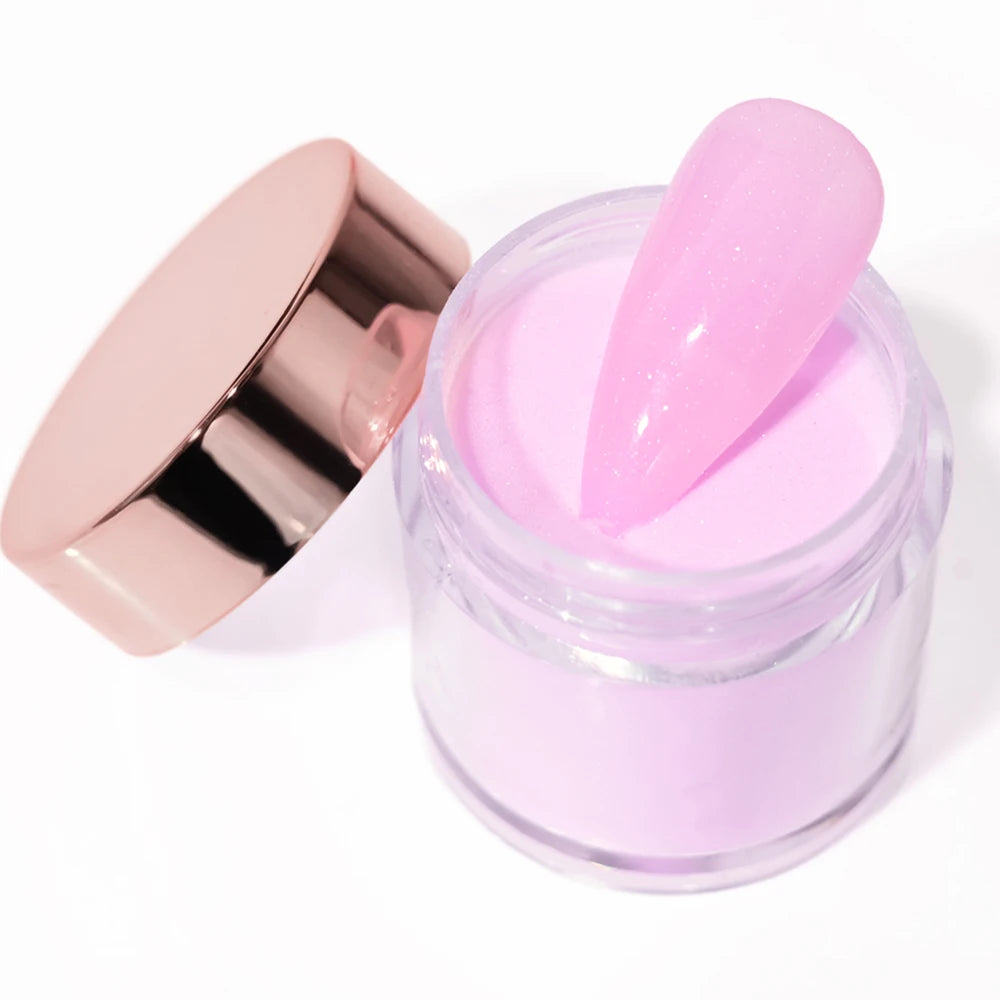 12-Color Nude Pink 3-in-1 Professional Acrylic Powder Set - 12 Jars for Dip & Acrylic Nail Extensions, Structure & Dust, 10g Each