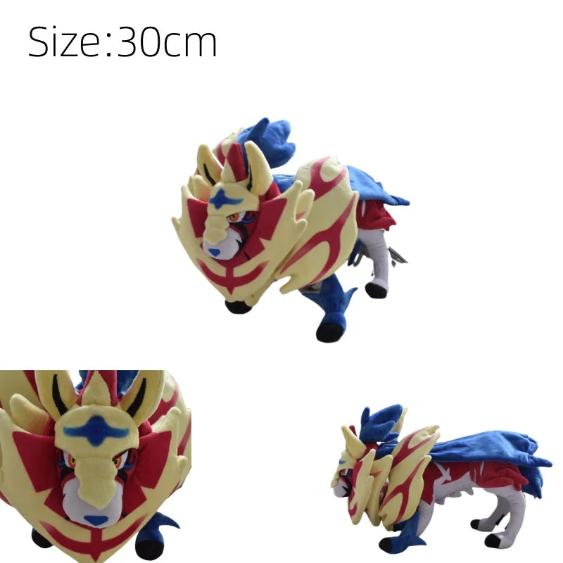 New Pokémon Plush Toys – Garchomp, Groudon, Primal Charizard, Vulpix, Koraidon, Miraidon & Gyarados Soft Stuffed Animals, Kids Gifts