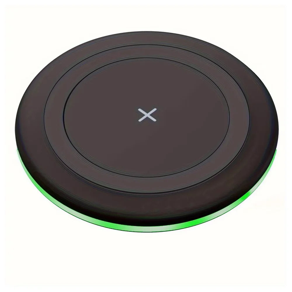 30W Wireless Charger Stand with LED Light - Fast-Charging Base for iPhone 8–17 Series, Samsung Galaxy S25/S26 and Xiaomi Devices
