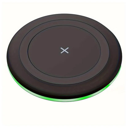 30W Wireless Charger Stand with LED Light - Fast-Charging Base for iPhone 8–17 Series, Samsung Galaxy S25/S26 and Xiaomi Devices