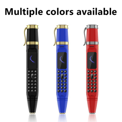 SERVO BM111 3-in-1 Magic Voice Pen Phone – Portable Dual SIM Mobile, Bluetooth Dial Recorder, and Original Telephone Device