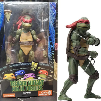 Ninja Turtle NECA 1990 Film Version Anime Figure – Limited Edition PVC Action Model Statue, Birthday Gift Ornament