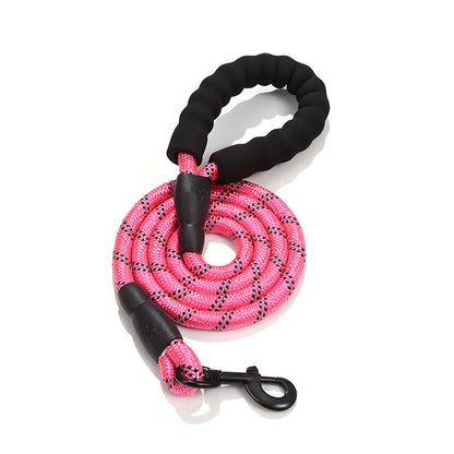 Strong Reflective Dog Leash – Durable Pet Leash for Small, Medium & Large Dogs, Suitable for Pulling & Walking Golden Retrievers