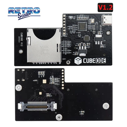RetroScaler CUBEODE V1.2 Optical Drive Emulator – GameCube GC Loader Swiss SD2SP2 Replacement for All NGC Versions