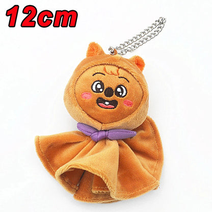 310style Skzoo Plush Pencil Case – Kawaii Kpop Stray Wolf Stuffed Animal Toy, Cartoon Plush Doll for Kids Gift