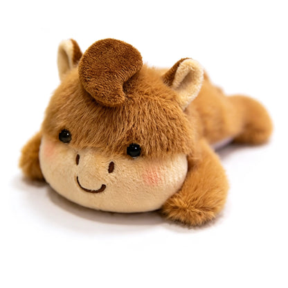 Cartoon Plush Refrigerator Magnet - Cute Animal Magnetic Decor for Car Dashboard, Lockers & Home