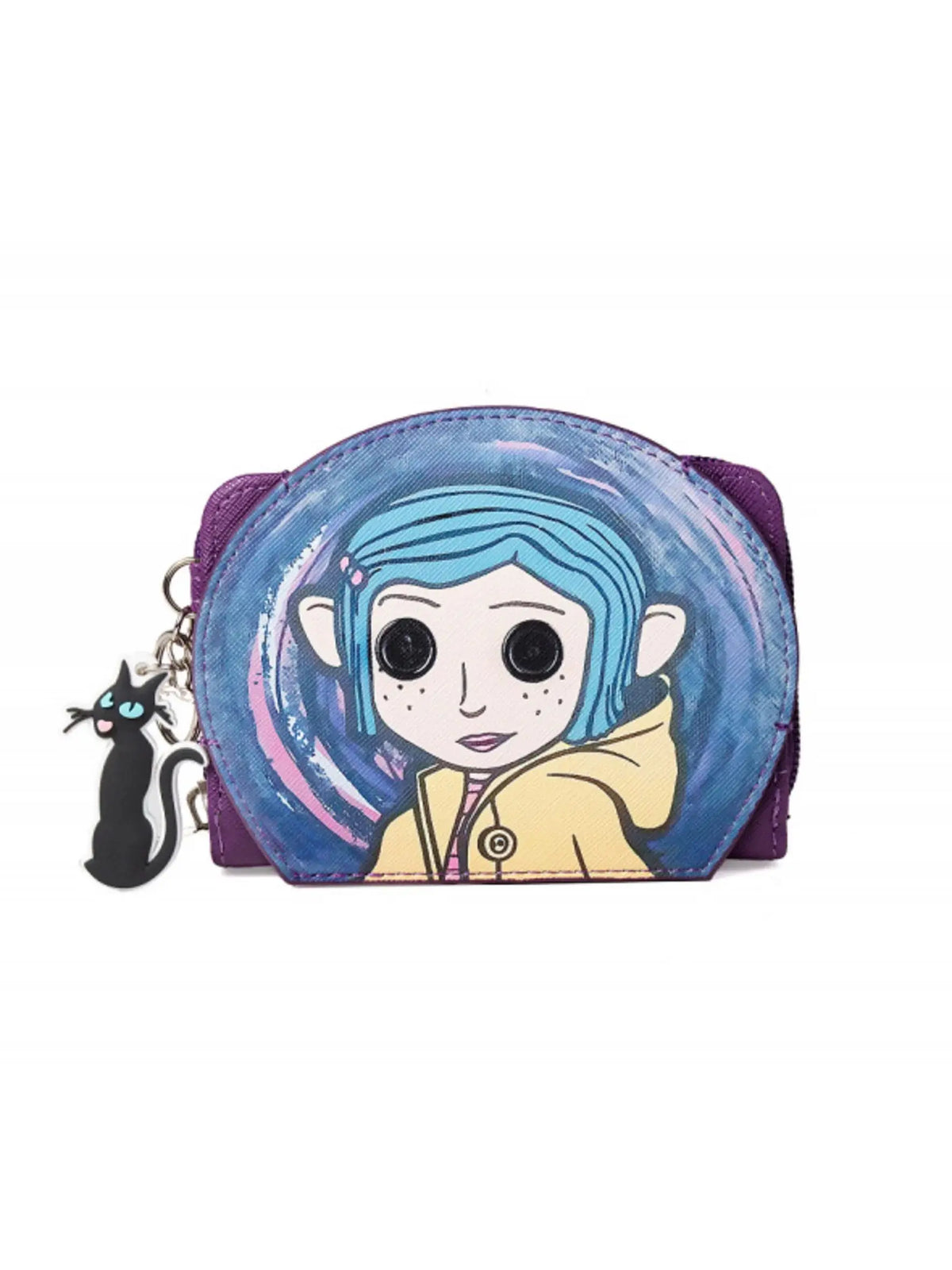 Caroline Cartoon Coin Purse - Cute Mini Wallet and Portable Card Holder for Everyday Use