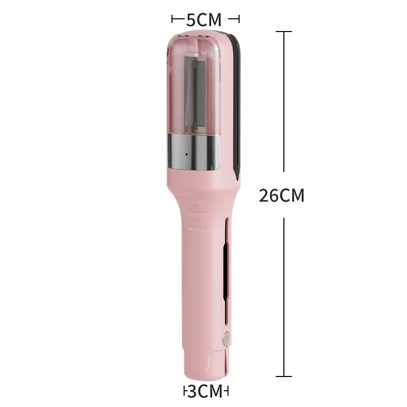Cordless Hair Ends Trimmer – Professional Automatic Split End Remover for Dry, Damaged, Brittle Hair