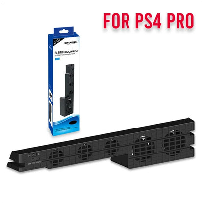 PS4 Pro & Slim Cooling Fan Stand – Game Console Cooler Base Support Holder Accessory for PlayStation 4 System