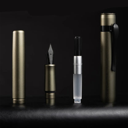 Hongdian M2 Mini Fountain Pen - Black Forest Metaverse Design, EF/F Nib, High-Quality Writing Stationery for School and Office, Premium Gift