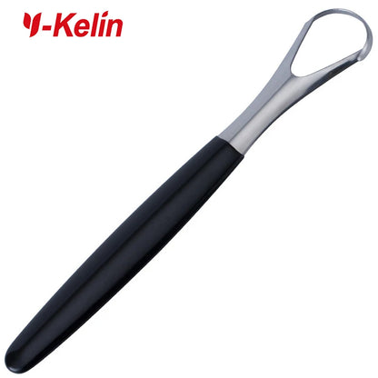 Y-Kelin Stainless Steel Tongue Scraper – Oral Cleaner Brush for Fresh Breath and Hygiene Care