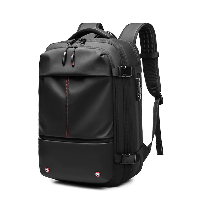 Men's Travel Backpack – Large Capacity 17-Inch Laptop Backpack, Business & Hiking Expandable School Bag