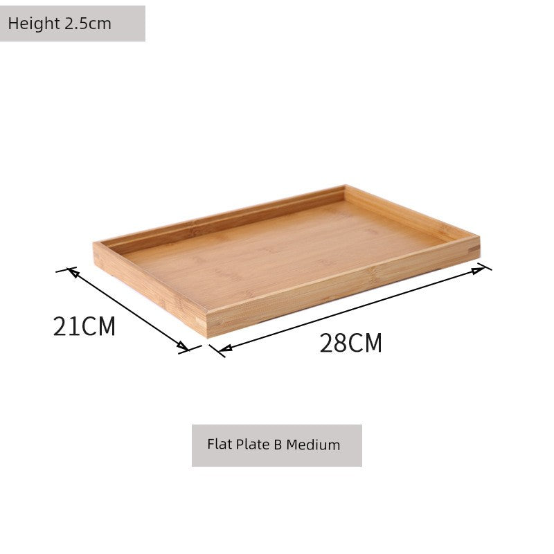 Rectangular Bamboo Tray – Household, Restaurant & Hotel Satchel Serving Tray