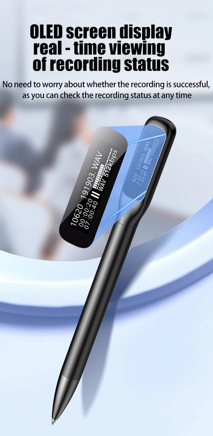 Famue 64GB Professional Meeting Recorder — 360° Omnidirectional, 1536kbps Lossless Audio, 25H Battery, HD Noise Reduction