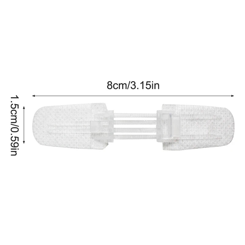 Zipper Wound Closure Patches - Painless Suture-Free Dressing for First Aid and Outdoor Use