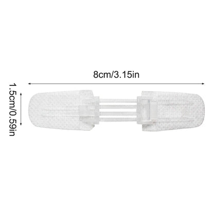 Zipper Wound Closure Patches - Painless Suture-Free Dressing for First Aid and Outdoor Use