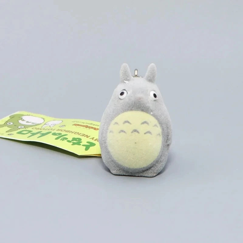 Hayao Miyazaki Totoro & Ponyo Keychain – Cute Cartoon Doll Bag Pendant, Car Accessory & Birthday Gift for Girls