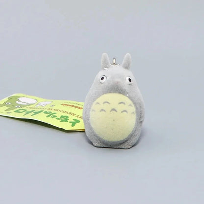 Hayao Miyazaki Totoro & Ponyo Keychain – Cute Cartoon Doll Bag Pendant, Car Accessory & Birthday Gift for Girls