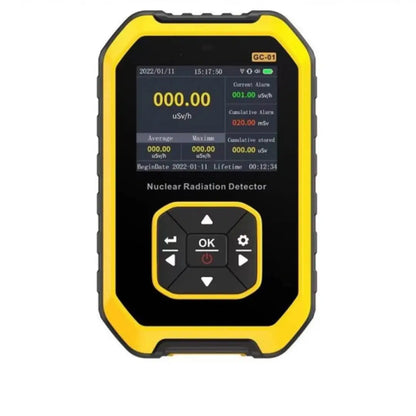 Geiger Counter Radiation Detector - Real-Time β, γ & X-Ray Radioactive Monitoring Meter