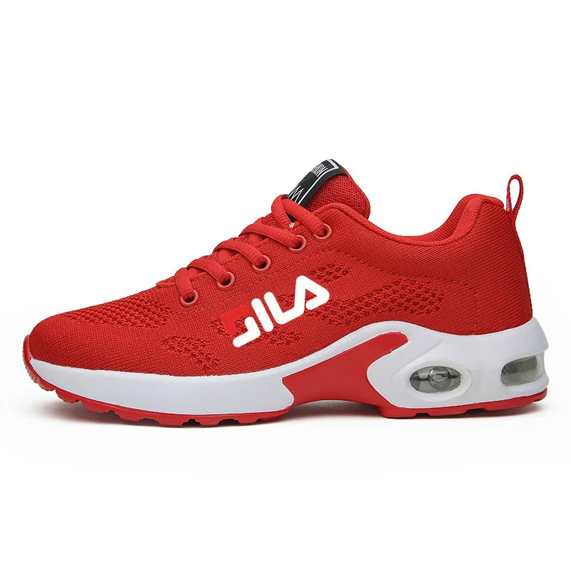 New Women's Running Shoes – Breathable Mesh, Air Cushion Lace-Up Sports Sneakers for Summer