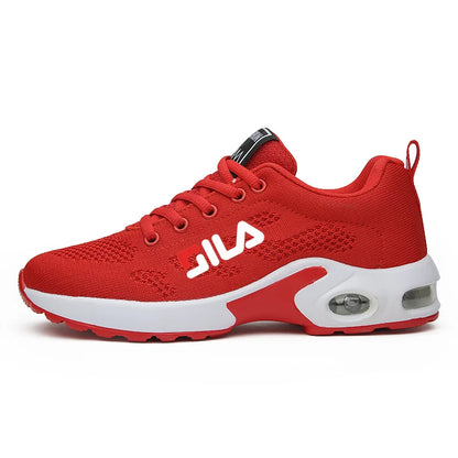 New Women's Running Shoes – Breathable Mesh, Air Cushion Lace-Up Sports Sneakers for Summer
