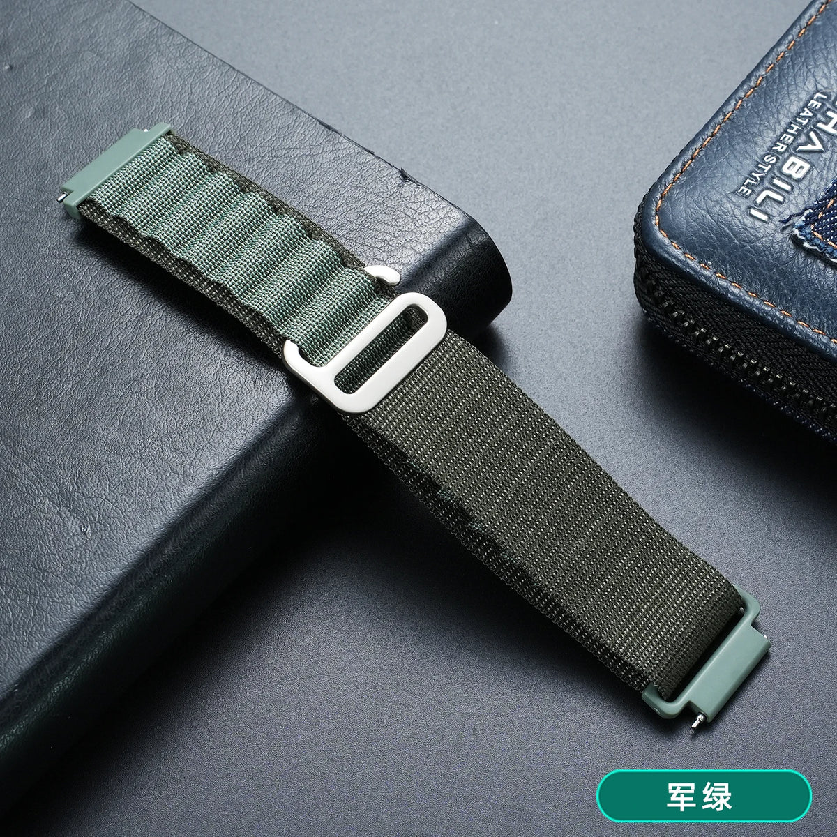 18mm Nylon Watch Band - Breathable Quick-Release Sports Strap for Casio F91 A158 A159 A168 A169 AE1200 AE1300 WS-1600 WS-1400
