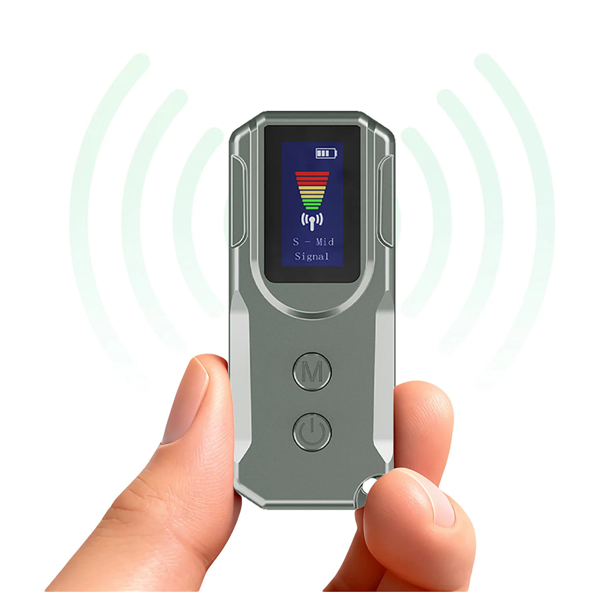 AI-Powered RF Signal Scanner - Portable Hidden Camera Detector with HD Display for Hotel & Travel Privacy Safety