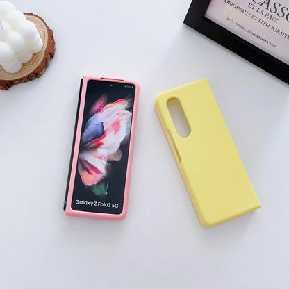 Soft Silicone Shockproof Phone Case for Samsung Galaxy Z Fold 6/5/4/3 – Multi-Color Protective Cover