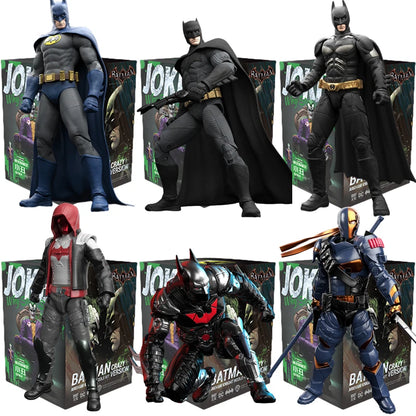 Batman Arkham Knight Joker V8.04 Building Blocks - Dark Knight Deathstroke Red Hood Action Figure Model Toy Set