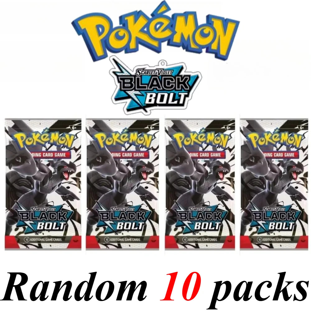 Pokémon Mega Evolution Phantasmal Flames TCG Cards – English 9+1 Booster Pack Trading Card Collection Set