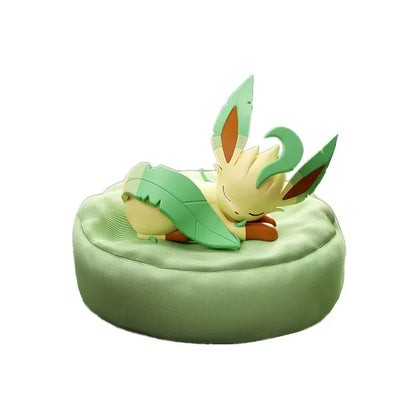 Anime Pokémon Eevee Family Sleeping Figures – Sylveon, Umbreon & Vaporeon Model Toy Gift