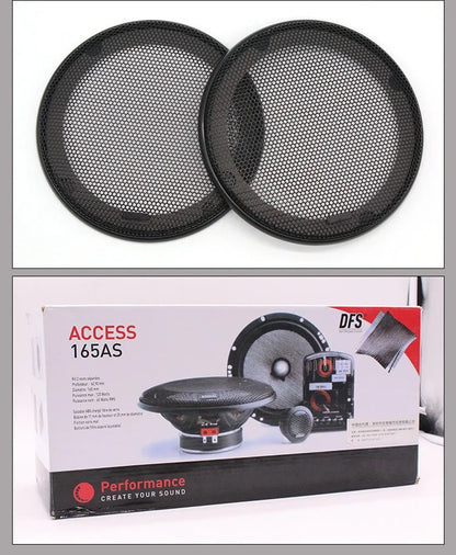 High-Quality Two-Way Car Audio Modification Kit - 6.5 Inch 12V High Power Amplifier & Front Door Speaker Kit