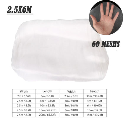 Garden Insect Protection Net – Greenhouse Protective Cover for Flowers, Vegetables, and Fruit Plants