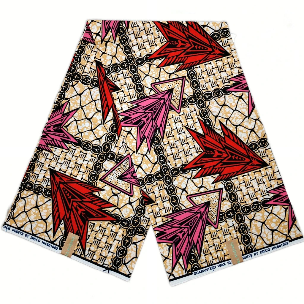 100% Cotton African Ankara Wax Fabric - Soft Real Wax Print for Dresses