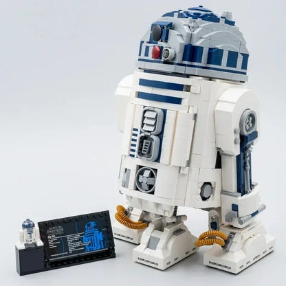 MINISO 75308 Robot Star Space Union R2D2 Model – 2314PCS Building Block Set for Boys Birthday Gifts