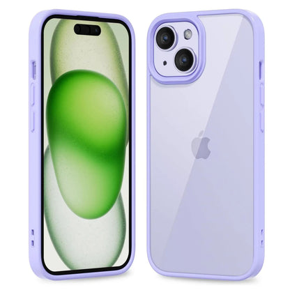 Transparent Shockproof Silicone Phone Case - Color Back Protective Cover for iPhone 16, 15, 14, 13, 12, 11 Pro Max & More